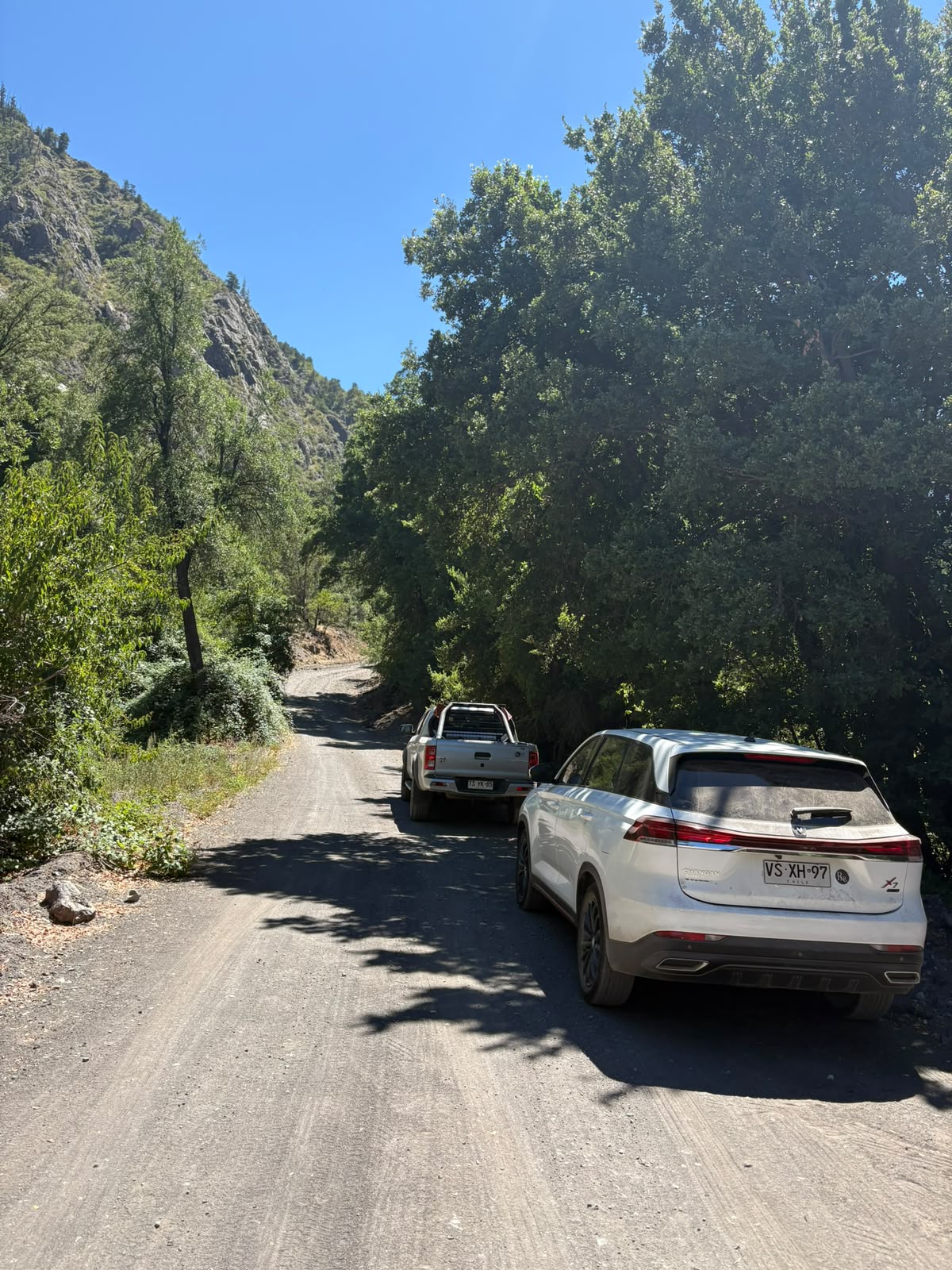 Vehículo corporativo en ruta